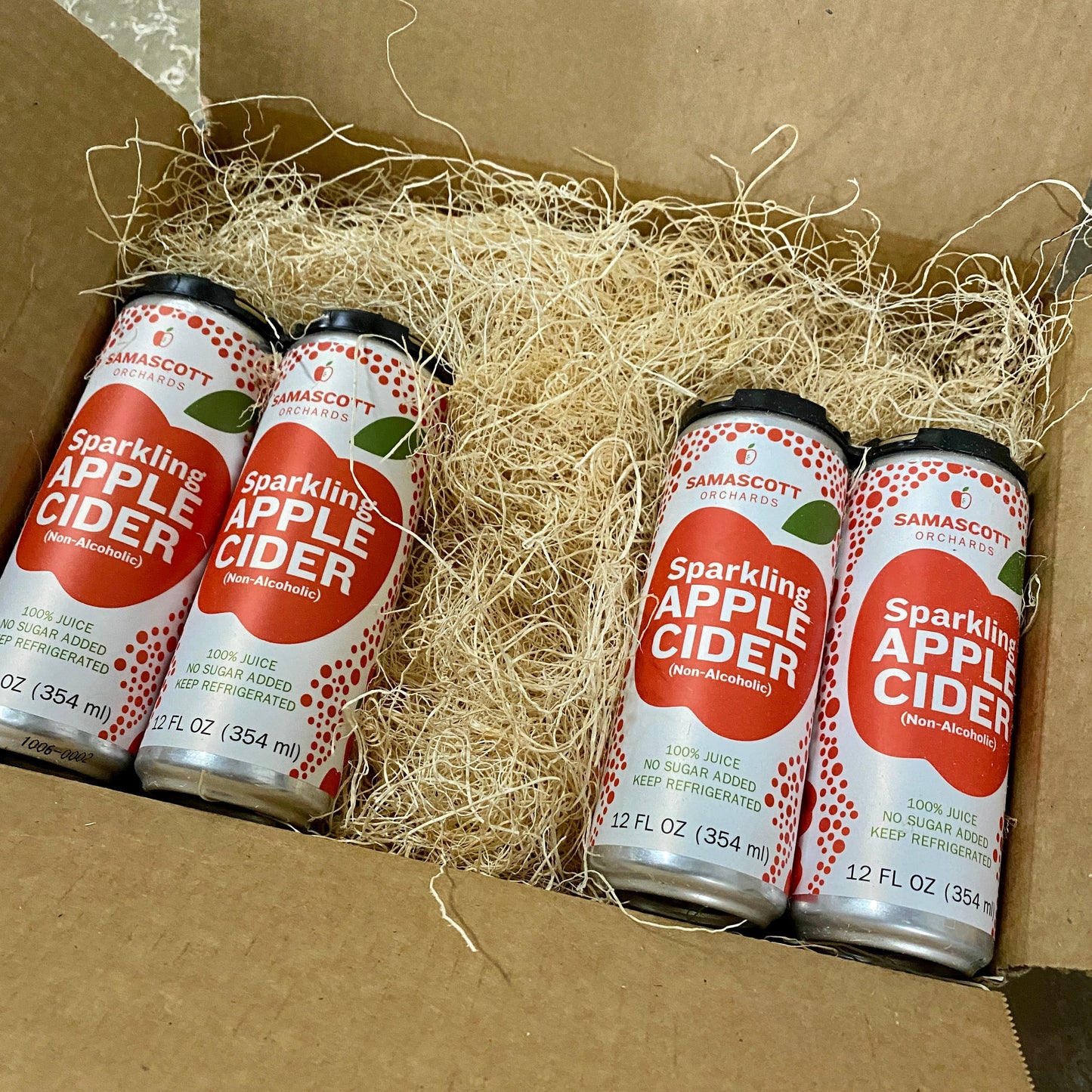 Sparkling Cider, 24-count