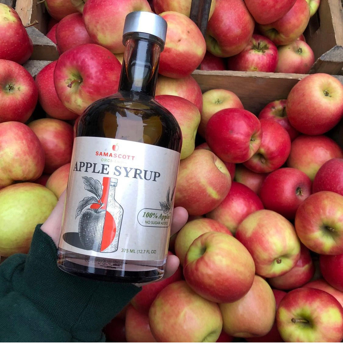 Box of 4 Apples + Apple Syrup