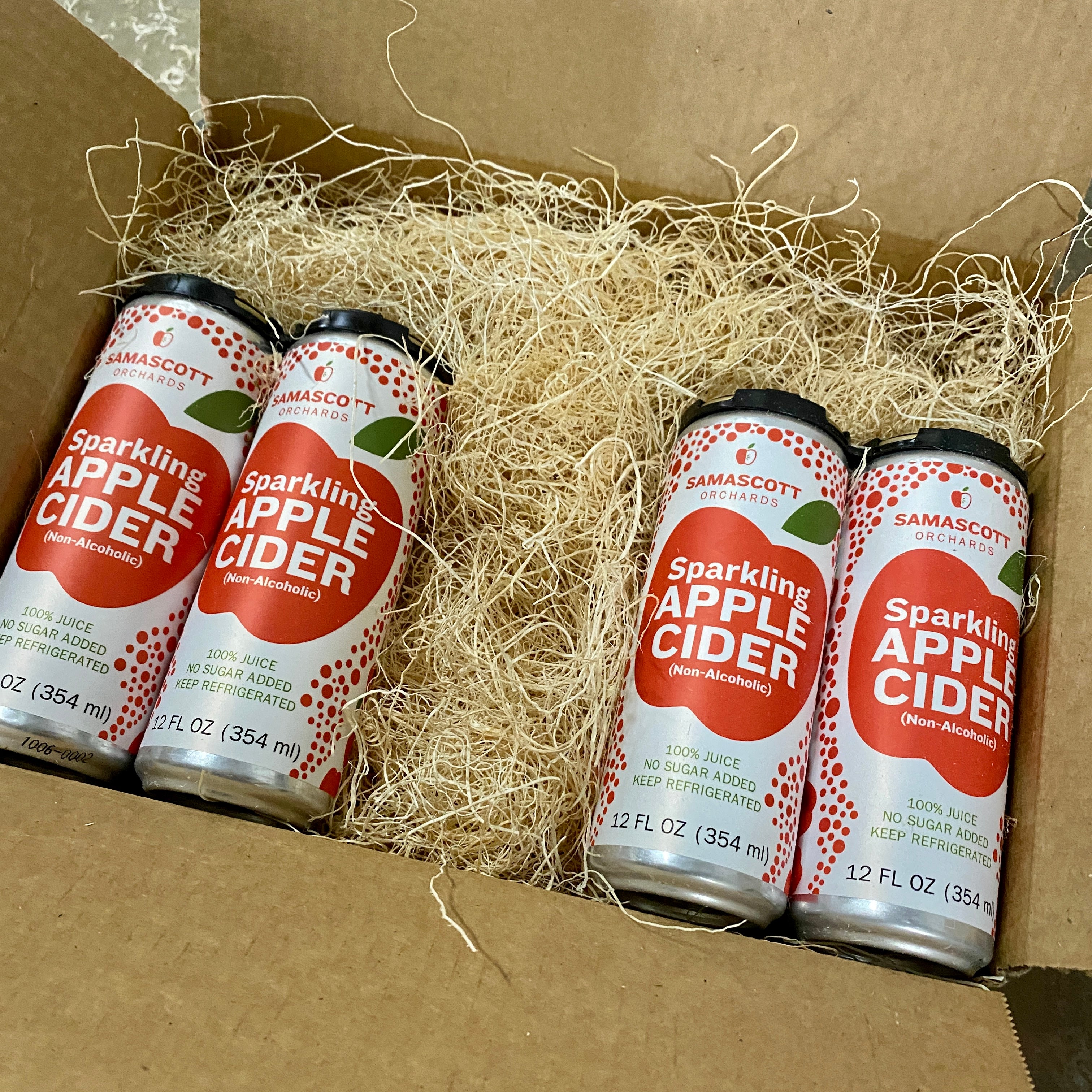 Sparkling Cider, 8-count – Samascott Orchards